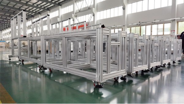 為什么自動化生產(chǎn)線90%的框架都用鋁型材？