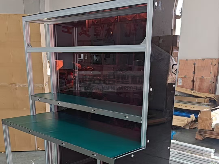 工業(yè)生產(chǎn)鋁型材架子安裝如何提升精度？-澳宏工業(yè)鋁型材