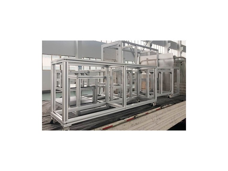 4545鋁型材如何打造機械配件生產(chǎn)設(shè)備框架？