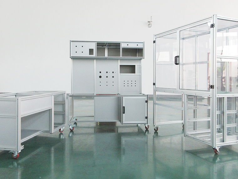 工業(yè)生產(chǎn)鋁型材架子安裝如何提升精度？-澳宏工業(yè)鋁型材