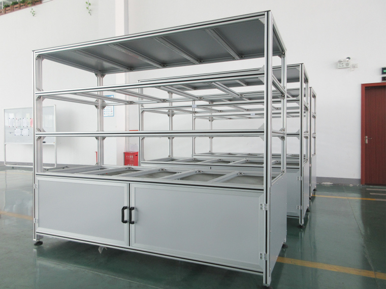 澳宏生產(chǎn)線工作臺(tái)承載能力強(qiáng)，抗沖擊能力高